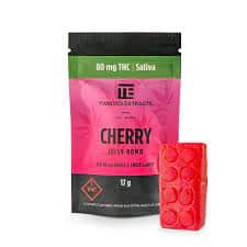 Cherry Jelly Bomb (80mg THC)- Twisted Extracts